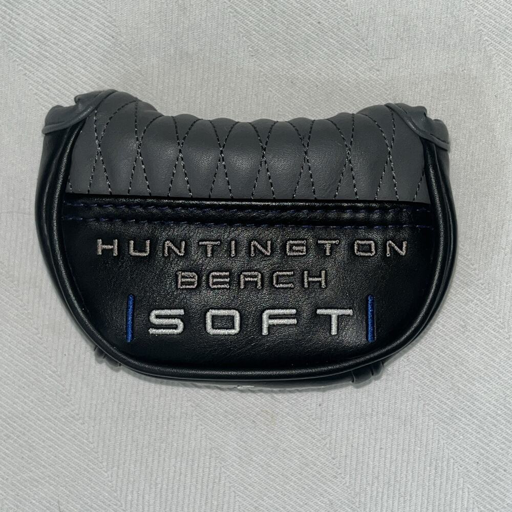 Cleveland Golf Huntington Beach Soft Premier Mallet Putter Headcover Black Grey